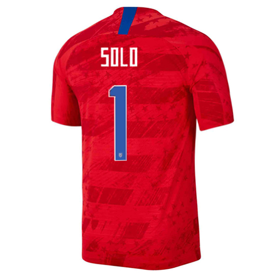 USA Away Hope Solo 2019/2020 Men's Stadium Soccer Jersey