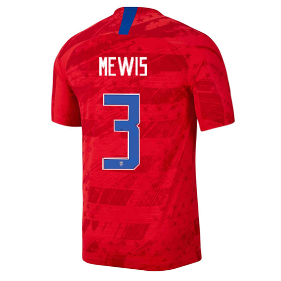 USA Away Samantha Mewis 2019 Men's Stadium Soccer Jersey