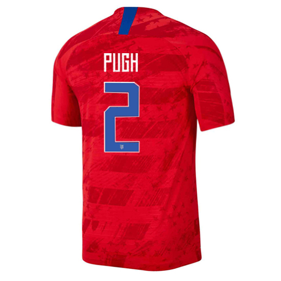 USA Away Mallory Pugh 19/20 Men's Stadium Soccer Jersey