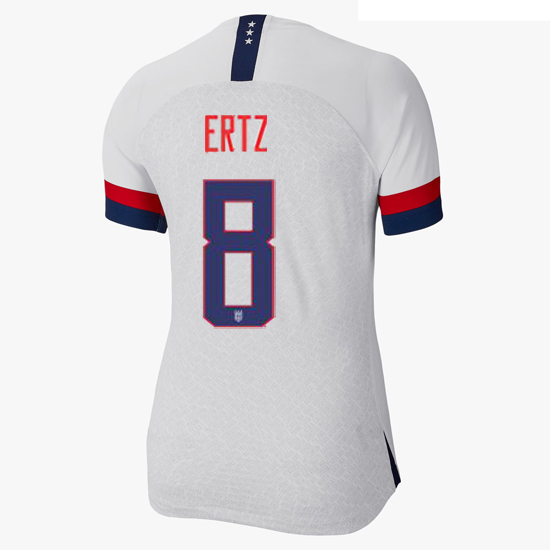 USA Home Julie Ertz 2019 Women's Stadium Jersey 4-Star