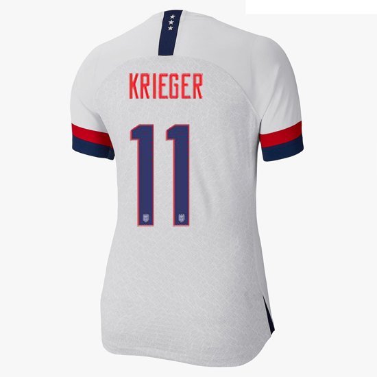 USA Home Ali Krieger 2019 Women's Stadium Jersey 4-Star