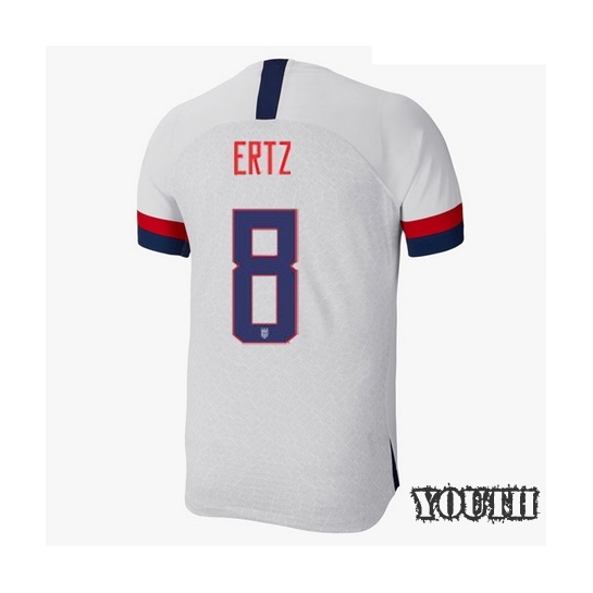 USA Home Julie Ertz 2019/2020 Youth Stadium Soccer Jersey