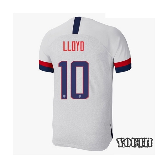 USA Home Carli Lloyd 19/20 Youth Stadium Soccer Jersey