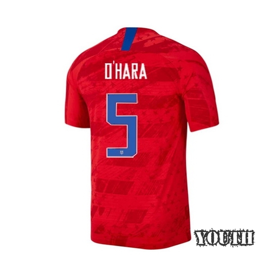 USA Away Kelley O'Hara 2019/2020 Youth Stadium Soccer Jersey
