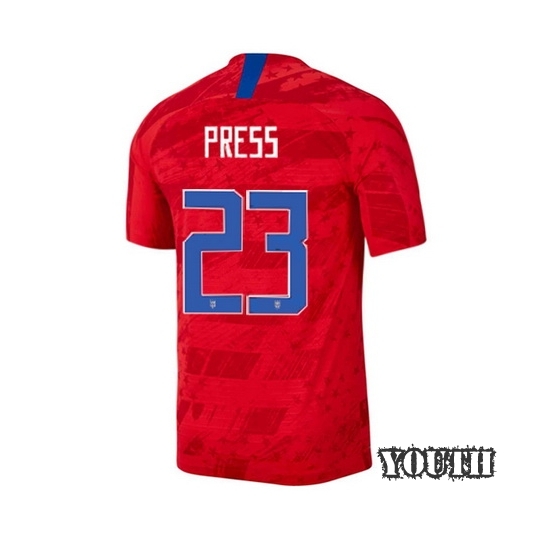 USA Away Christen Press 2019/2020 Youth Stadium Soccer Jersey