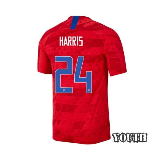 USA Away Ashlyn Harris 2019/20 Youth Stadium Soccer Jersey