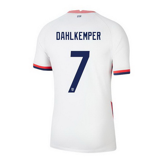 USA White Abby Dahlkemper 2020/2021 Youth Stadium Soccer Jersey