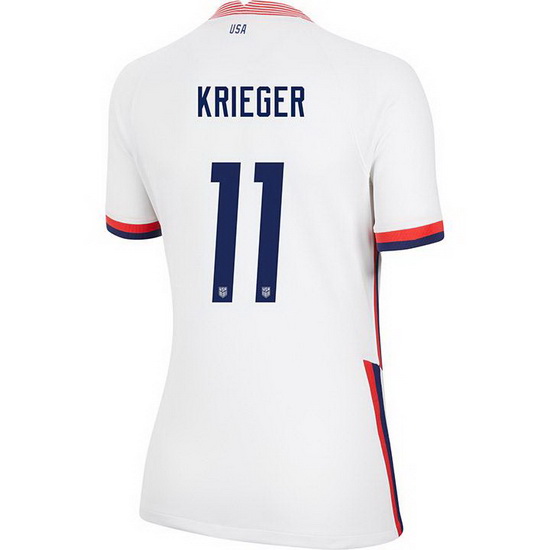 USA Home Ali Krieger 2020/21 Women's Stadium Soccer Jersey