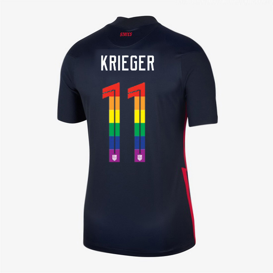 USA Navy Ali Krieger 2020/2021 Women's Stadium PRIDE Jersey