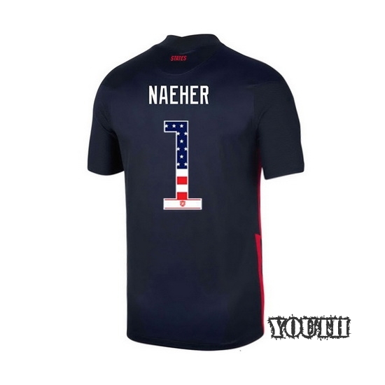 Away Alyssa Naeher 2020/21 Youth Stadium Jersey Independence Day