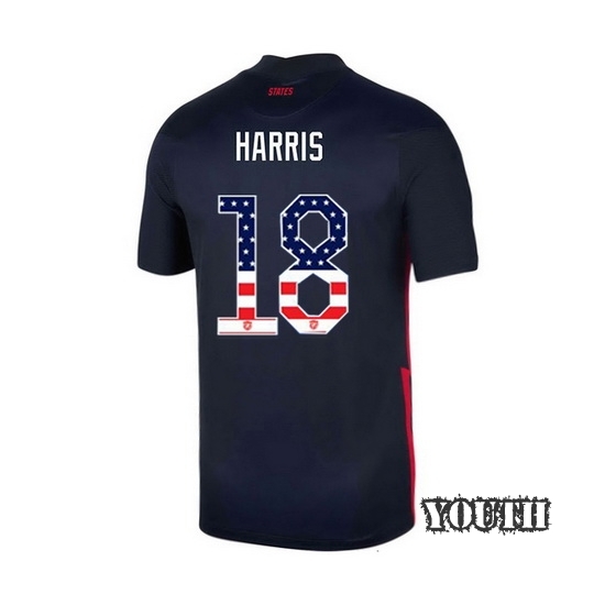 Away Ashlyn Harris 2020/21 Youth Stadium Jersey Independence Day