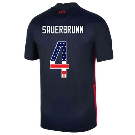 Away Becky Sauerbrunn 20/21 Men's Stadium Jersey Independence Day
