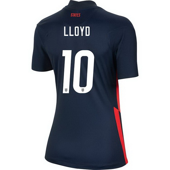 USA Away Carli Lloyd 2020/21 Women's Stadium Soccer Jersey
