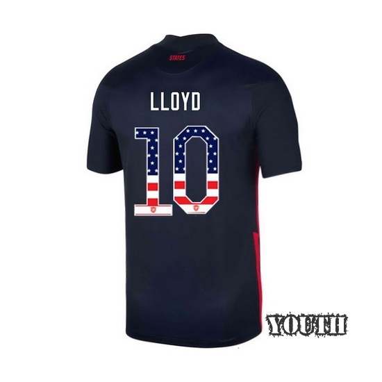 Away Carli Lloyd 2020/21 Youth Stadium Jersey Independence Day