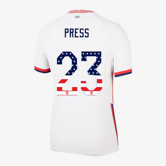 White Christen Press 2020 Women's Stadium Jersey Independence Day