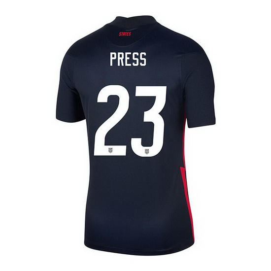 USA Navy Christen Press 2020/2021 Youth Stadium Soccer Jersey