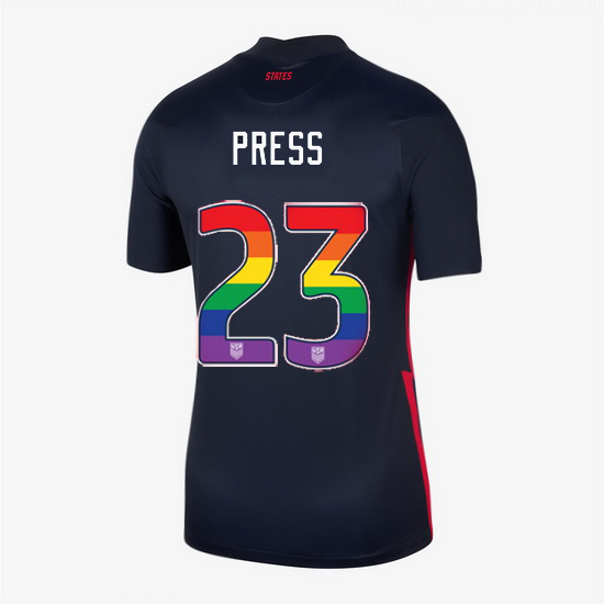 Away Christen Press 20/21 Women's Stadium Rainbow Number Jersey