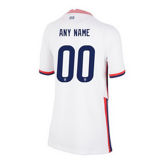 USA White Customized 2020/2021 Youth Stadium Soccer Jersey