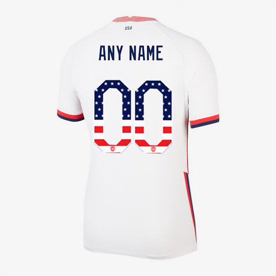 White Customized 2020 Women's Stadium Jersey Independence Day