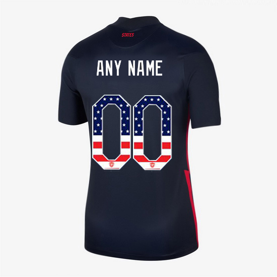 Navy Customized 2020 Women's Stadium Jersey Independence Day
