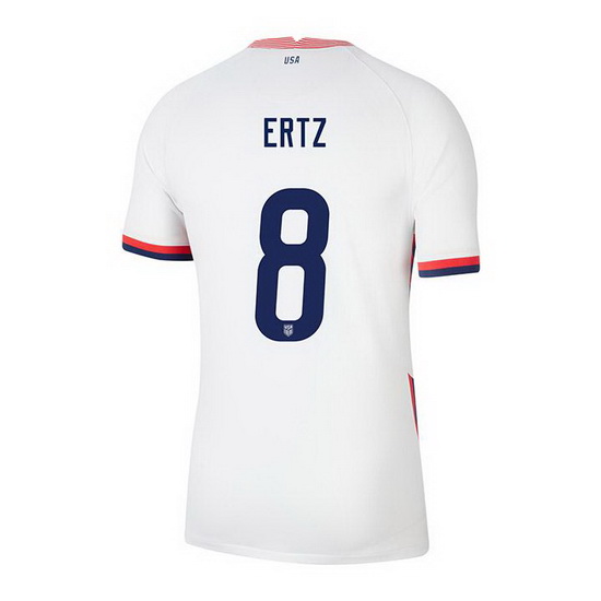 USA White Julie Ertz 2020/2021 Youth Stadium Soccer Jersey