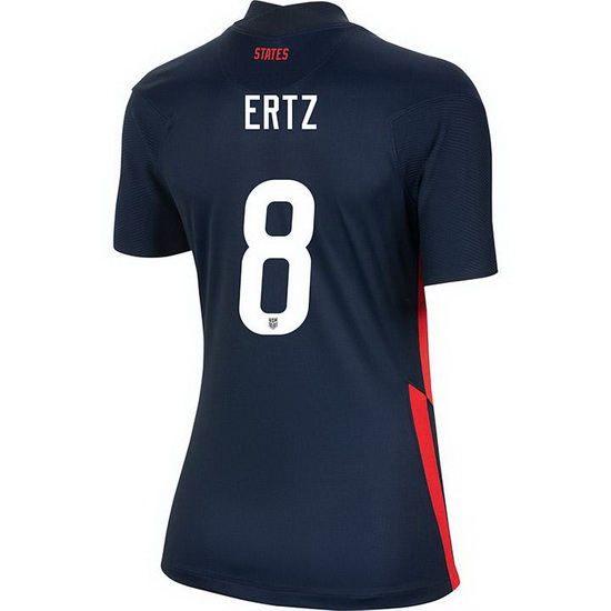 USA Away Julie Ertz 2020/21 Women's Stadium Soccer Jersey