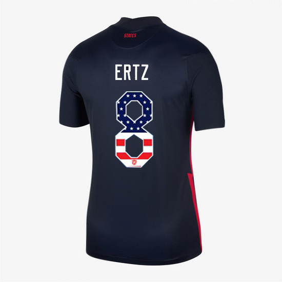 Navy Julie Ertz 2020 Women's Stadium Jersey Independence Day