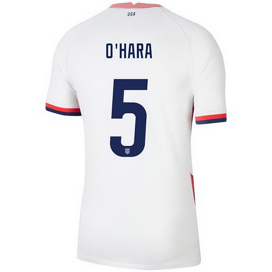 USA White Kelley O'Hara 2020 Men's Stadium Soccer Jersey