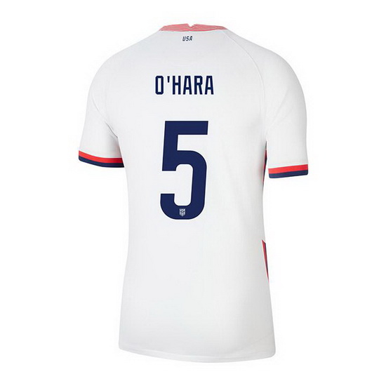 USA White Kelley O'Hara 2020/2021 Youth Stadium Soccer Jersey