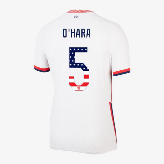 White Kelley O'Hara 2020 Women's Stadium Jersey Independence Day
