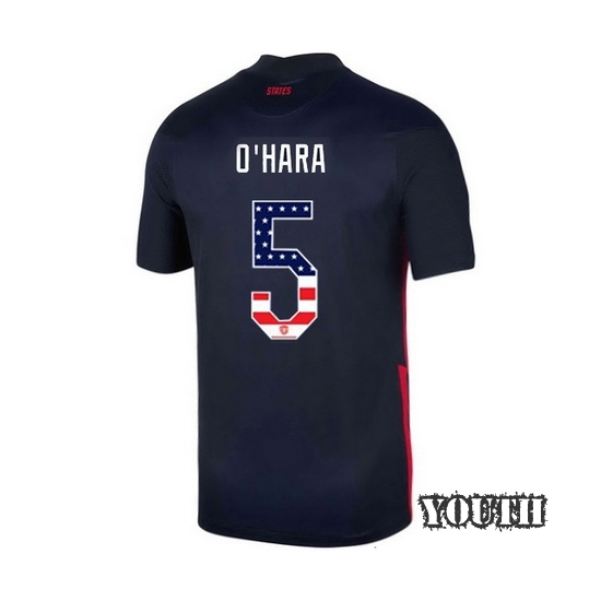 Away Kelley O'Hara 2020/21 Youth Stadium Jersey Independence Day