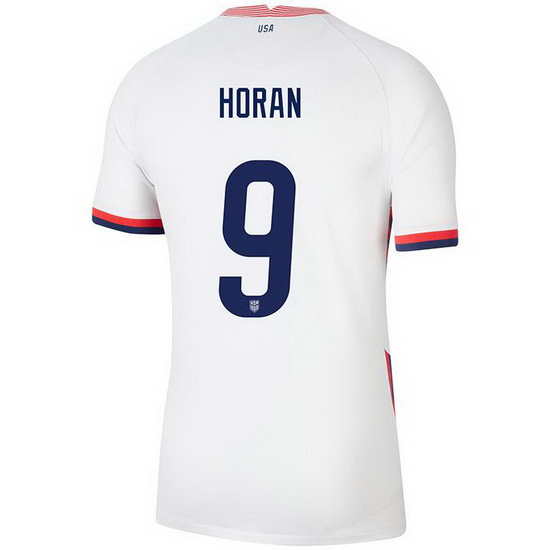 USA White Lindsey Horan 2020 Men's Stadium Soccer Jersey