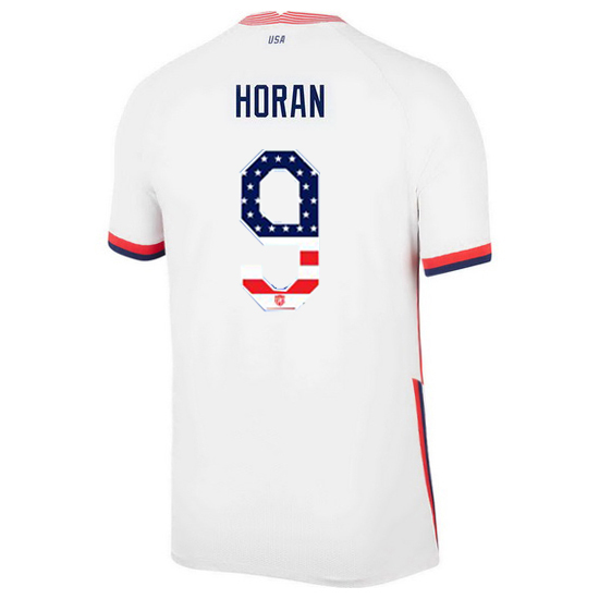 Home Lindsey Horan 20/21 Men's Stadium Jersey Independence Day