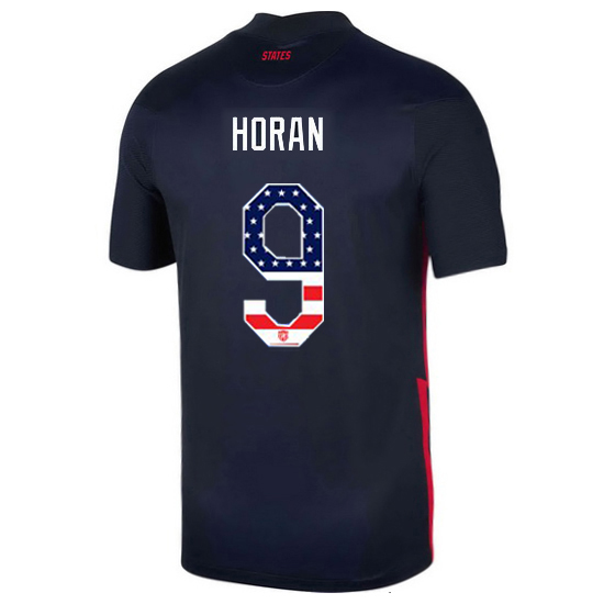 Away Lindsey Horan 20/21 Men's Stadium Jersey Independence Day