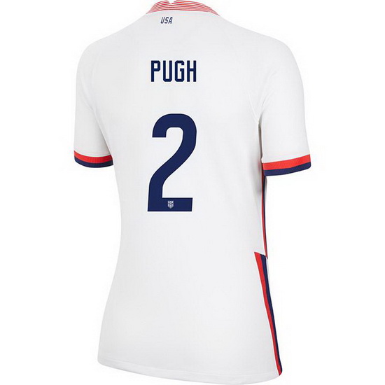 USA Home Mallory Pugh 2020/21 Women's Stadium Soccer Jersey