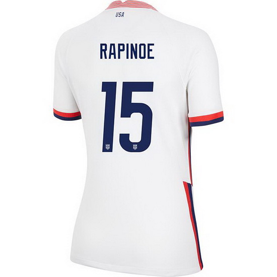 USA Home Megan Rapinoe 2020/21 Women's Stadium Soccer Jersey
