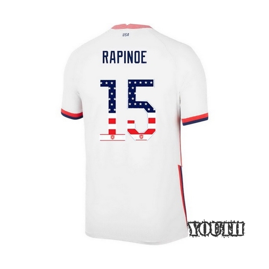 Home Megan Rapinoe 2020/21 Youth Stadium Jersey Independence Day