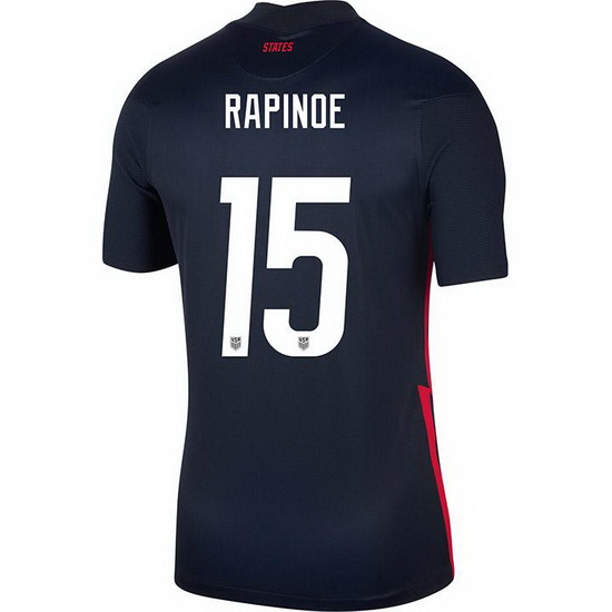 USA Navy Megan Rapinoe 2020 Men's Stadium Soccer Jersey