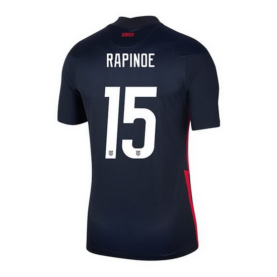 USA Navy Megan Rapinoe 2020/2021 Youth Stadium Soccer Jersey