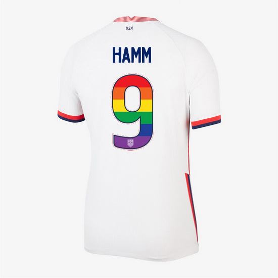 Home Mia Hamm 20/21 Women's Stadium Rainbow Number Jersey