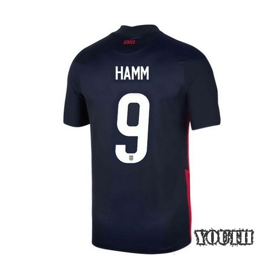 USA Navy Mia Hamm 2020/2021 Youth Stadium Soccer Jersey