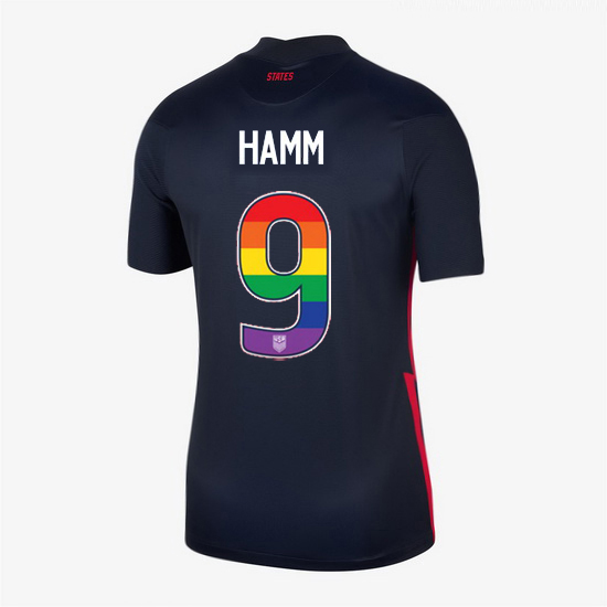 Away Mia Hamm 20/21 Women's Stadium Rainbow Number Jersey