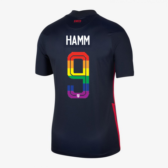 USA Navy Mia Hamm 2020/2021 Women's Stadium PRIDE Jersey