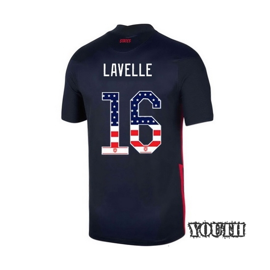 Away Rose Lavelle 2020/21 Youth Stadium Jersey Independence Day
