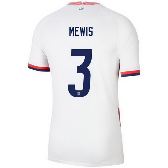 USA White Samantha Mewis 2020 Men's Stadium Soccer Jersey