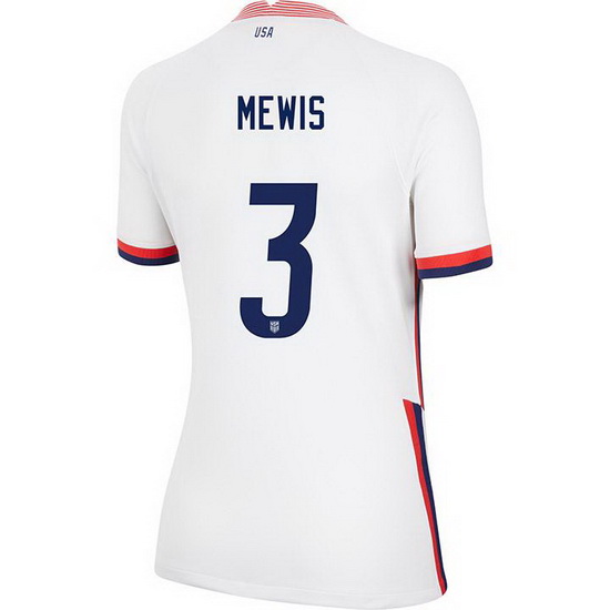 USA Home Samantha Mewis 2020/21 Women's Stadium Soccer Jersey
