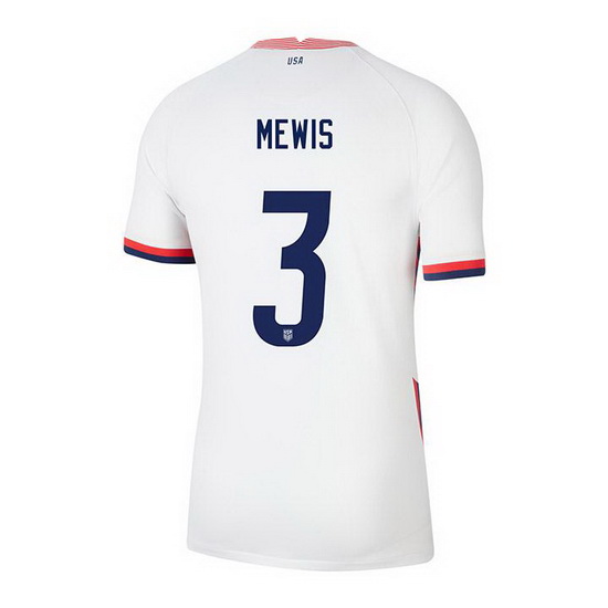 USA White Samantha Mewis 2020/2021 Youth Stadium Soccer Jersey