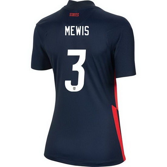 USA Away Samantha Mewis 2020/21 Women's Stadium Soccer Jersey