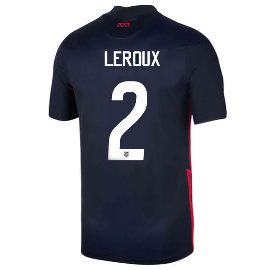 USA Navy Sydney Leroux 2020 Men's Stadium Soccer Jersey