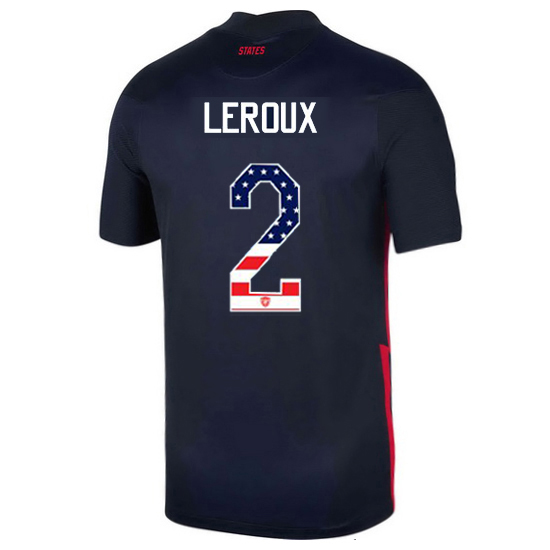Away Sydney Leroux 20/21 Men's Stadium Jersey Independence Day